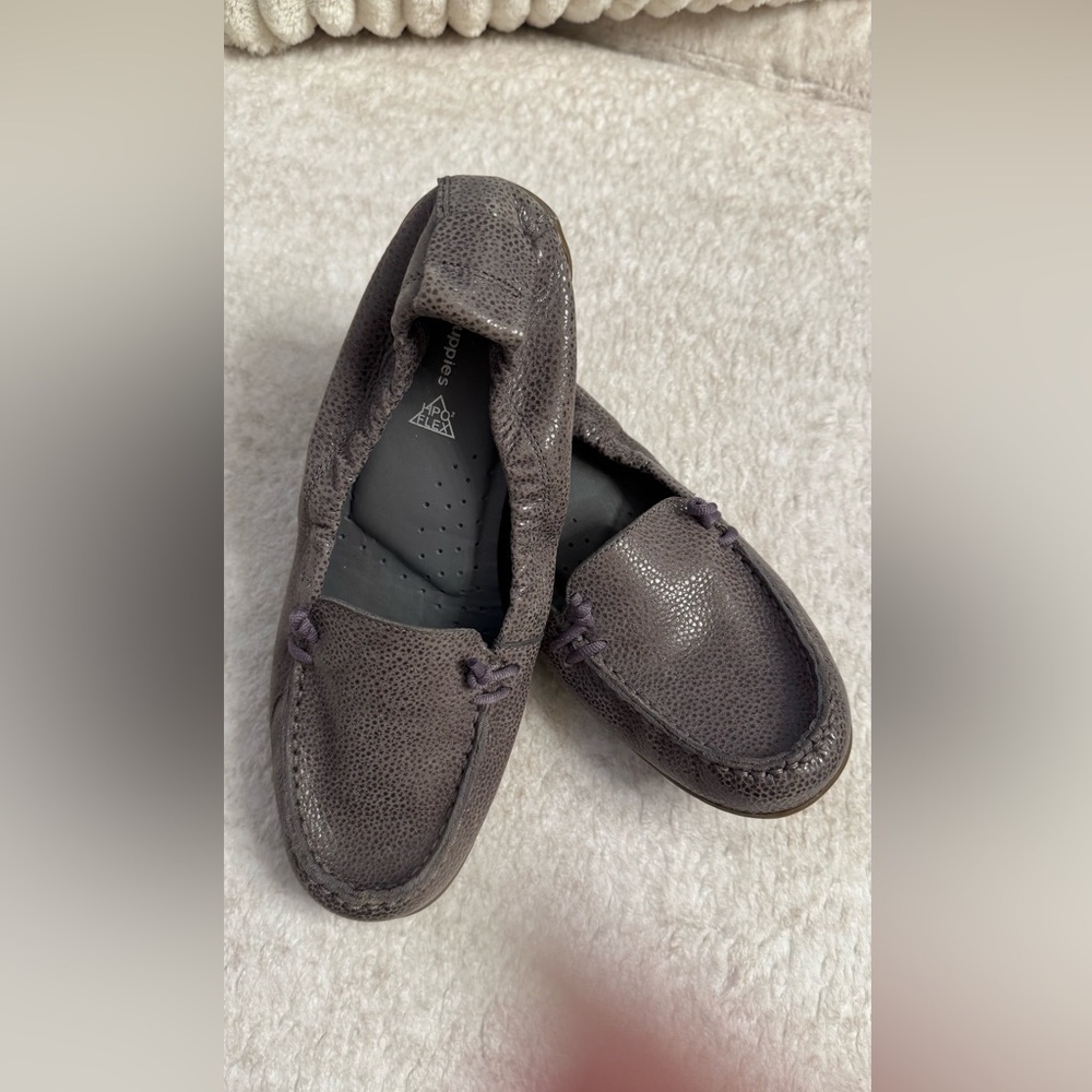 Hush Puppies Textured Slip-On Shoes
